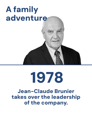 1979 - Jean-Claude Brunier joins the company.